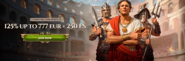 Lanista Casino bonus powitalny